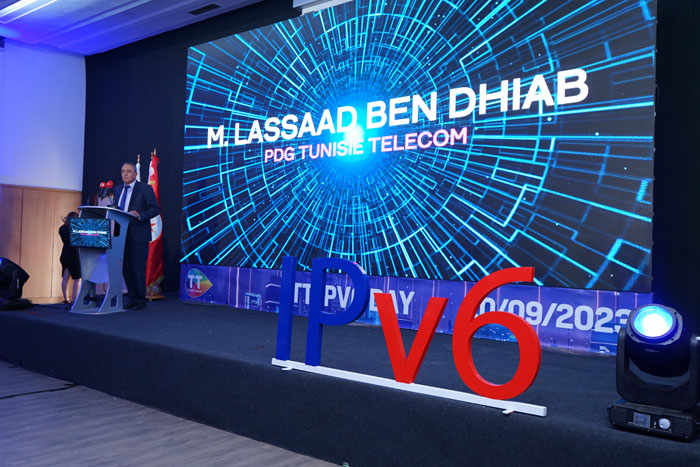ر-م -ع اتصالات تونس :  ندعو حرفاءنا  لاستكشاف الفرص الجديدة التي توفرها  النسخة السادسة من بروتوكول الانترنت IPV6
